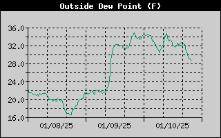 Outside Dewpoint History