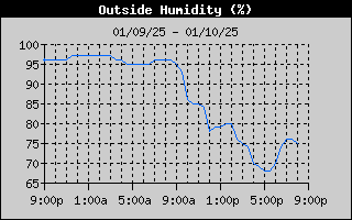 Outside Humidity History